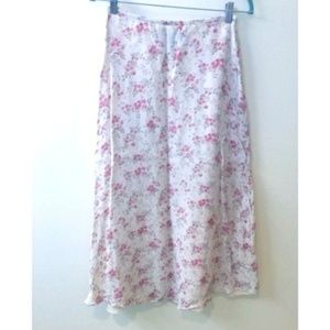 Lauren Ralph Lauren Vintage Floral Maxi Skirt